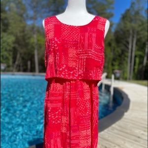 Faded Glory Ladies Sleeveless Dress Size Large